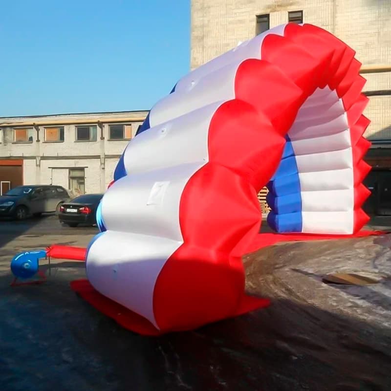 Надувная сцена ракушка «Триколор» 12х6х4,5 м