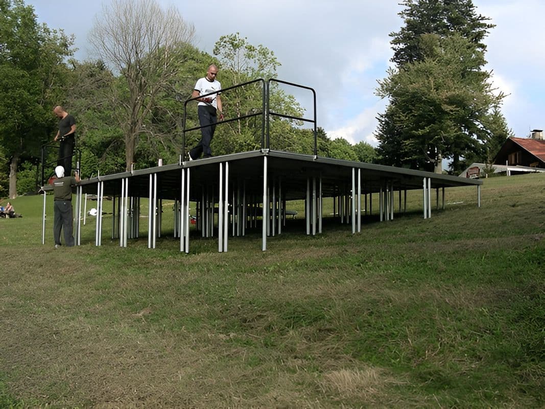 Подиумы, станки сценические